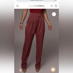 Jluxlabel pleated trousers